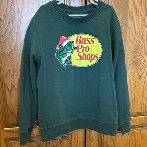 Bass Pro shops Christmas sweatshirt